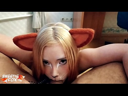 ❤️ Kitsune schluckt Schwanz und Sperma in ihrem Mund ❌ Fuck video bei uns